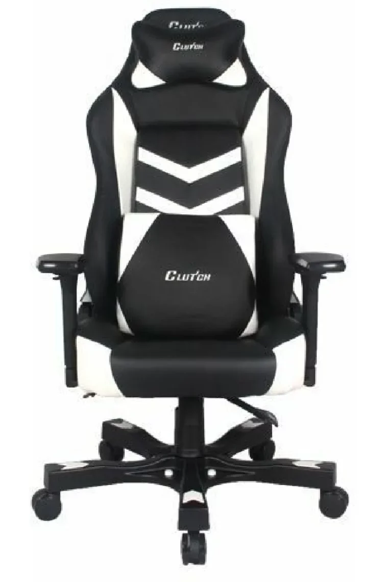 Clutch Chairz Shift Series Charlie Mid-Sized Gaming Chair (White)