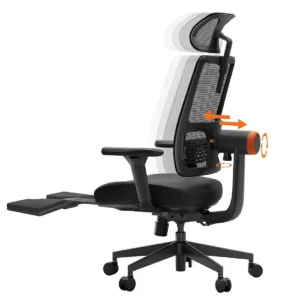 NEWTRAL MagicH-BP Chaise ergonomique, Chaise Gaming, Chaise Bureaux – Noir