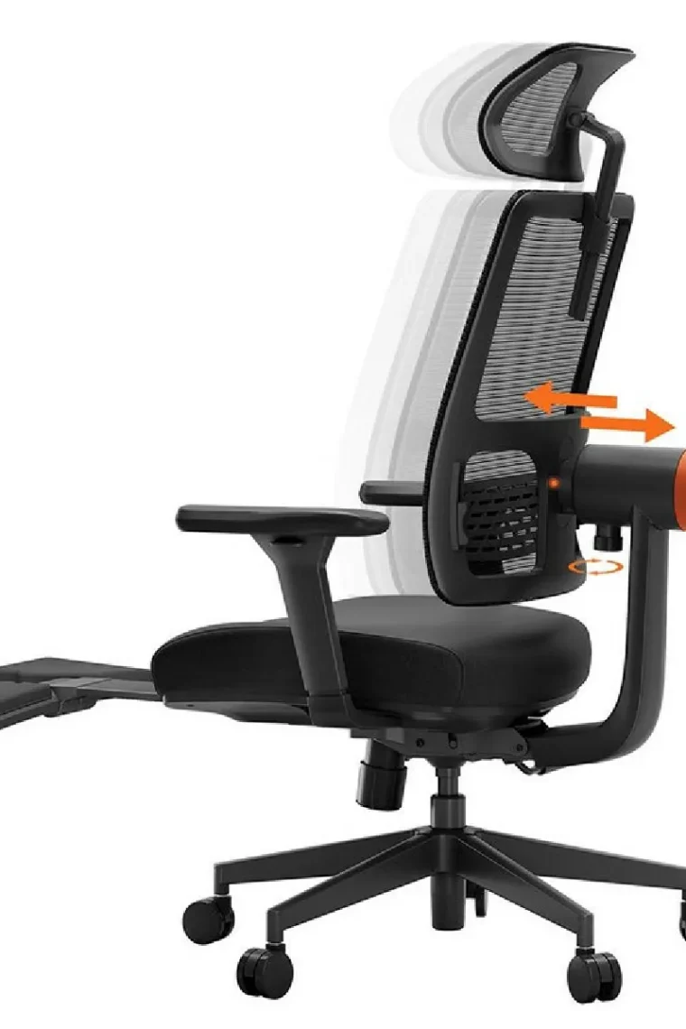 NEWTRAL MagicH-BP Chaise ergonomique, Chaise Gaming, Chaise Bureaux – Noir